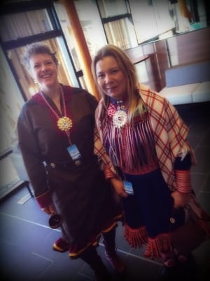 Gunn-Britt Retter and Ellen Inga Turi