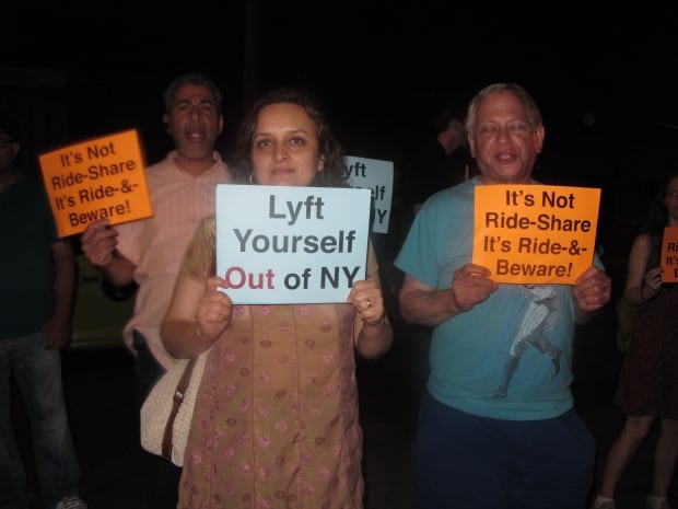 Lyft Protest