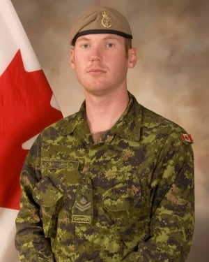Sergeant Andrew Joseph Doiron, based at Garrison Petawawa, killed in Iraq