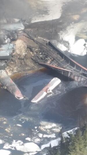 Gogama Train Derailment 2