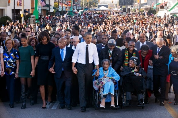 APTOPIX Obama Selma 50th