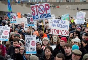 Protest Bill C-51 20150314