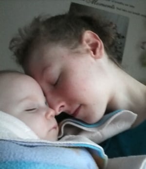 Baby Isabella and mother