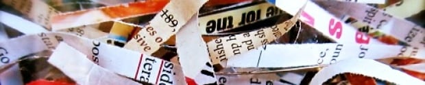 shredded paper