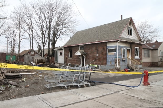 Scene at 561 Kenilworth Ave. N.