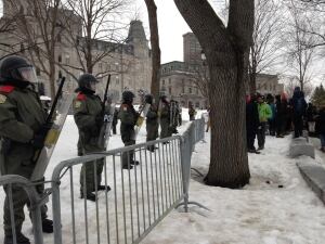Quebec City protest