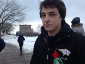 Tear gas, Frédéric Desbiens
