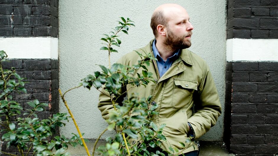 Singer-songwriter Michael Feuerstack performs live throughout today's show.