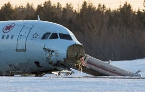 AC624 crashed in March 2015.
