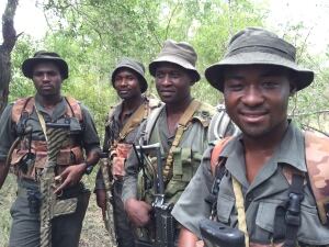 Kruger Park Rangers on patrol