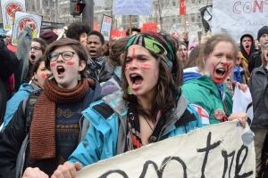 Student Protest 20150402