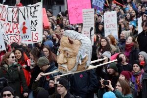 Student Protest 20150402