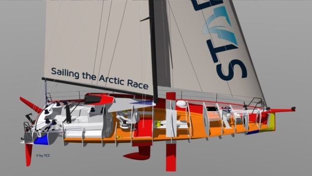 Sailing the Arctic Race vessel design