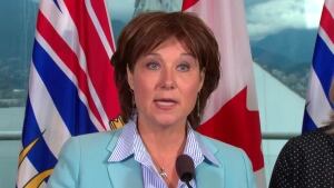 B.C. Premier Christy Clark