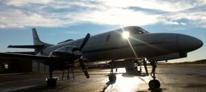 Carson Air SA226 plane