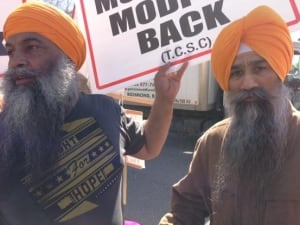 Modi protesters in Vancouver
