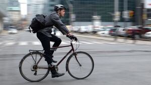 Cycling on the street