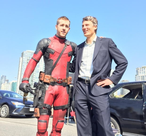 Ryan Reynolds Gregor Robertson Deadpool