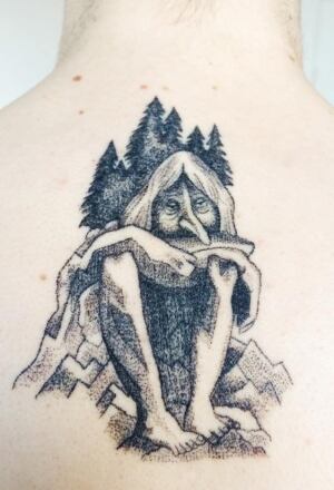 Stick and poke tattoos
