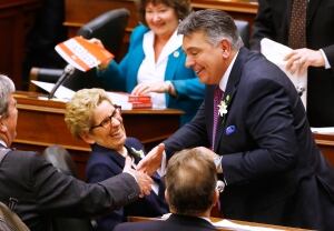 Ontario budget Sousa Wynne
