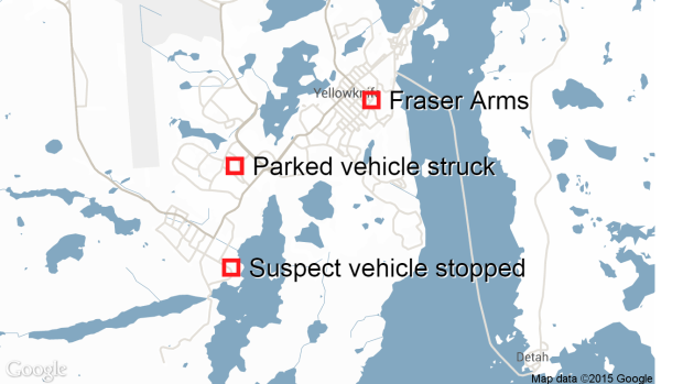 Yellowknife Police chase