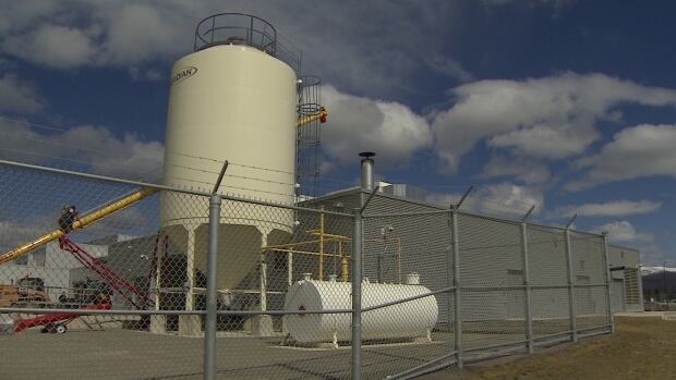 Biomass boiler at Whitehorse Correctional Centre
