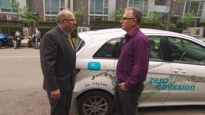 Klaus Berger, the vice-president of the fuel cell division for Mercedes-Benz, and Greg Rasmussen