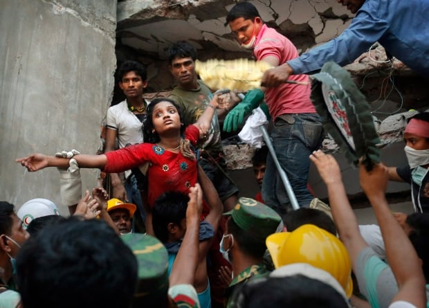 Bangladesh factory collapse garment Rana Plaza