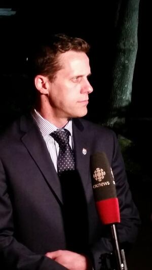 Rob Lantz after loss