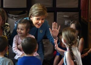 Scottish National Party leader Nicola Sturgeon