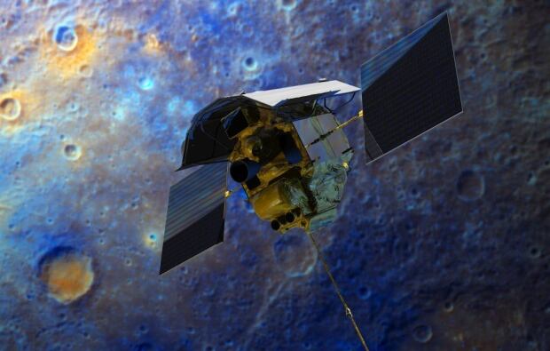 Messenger over Mercury