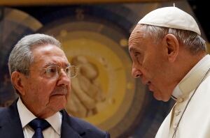 POPE-CUBA/CASTRO