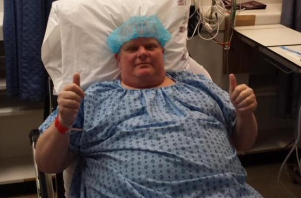 Toronto Rob Ford cancer surgery