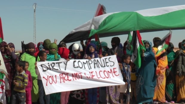 Western Sahara potash protest
