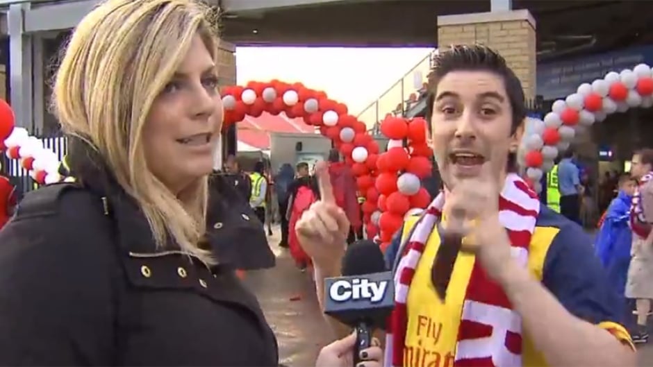 CityNews reporter Shauna Hunt confronts Shawn Simoes, who defended yelling a popular vulgar phrase during an on-air interview at the Toronto FC home opener. Shawn Simoes was fired by his employer for his bad behaviour. Justified or a bad precedent?