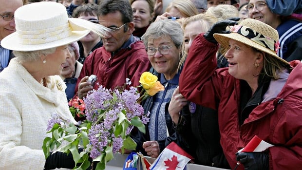 Queen Elizabeth in Edmonton 2005
