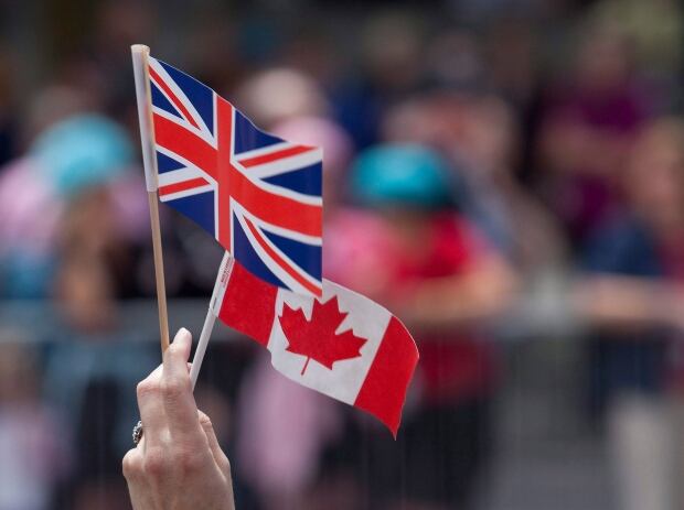 UK and Canada flags