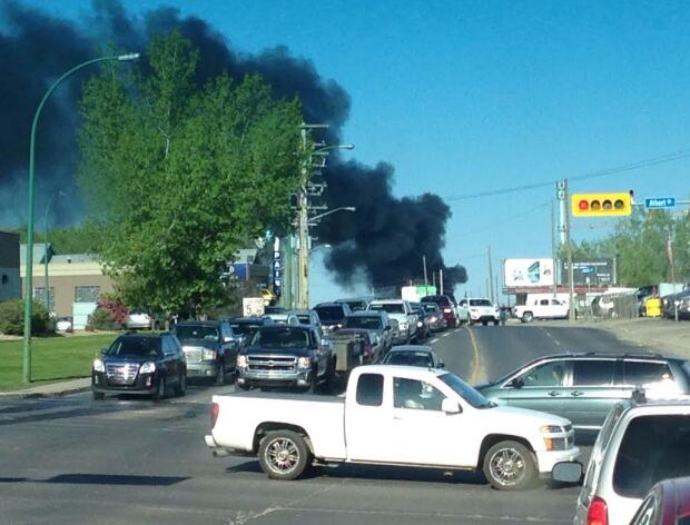 Fire in Regina