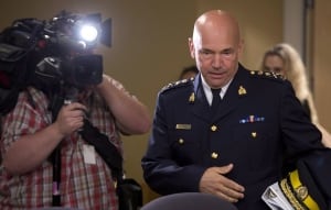 RCMP Commissioner Bob Paulson at Senate committee