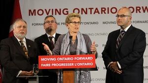 McMeekin Bruce McCuaig Wynne Del Duca