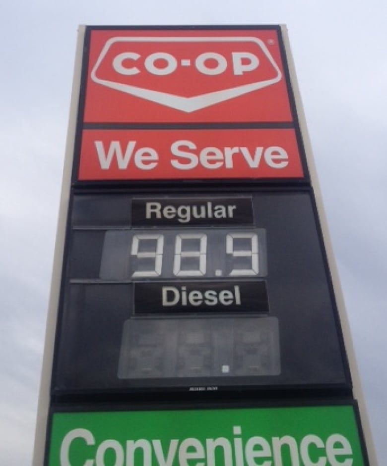 Gas prices soar at some stations overnight in Winnipeg CBC News