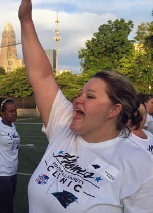 Brandy McCoy football mom