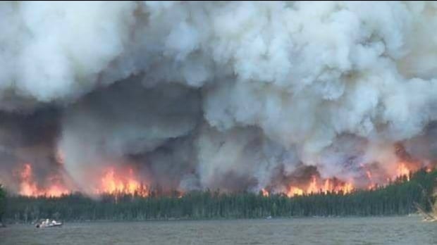 North fire