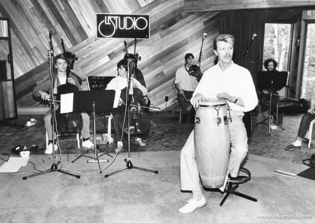 David Bowie Le studio