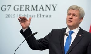 Stephen Harper at the G7