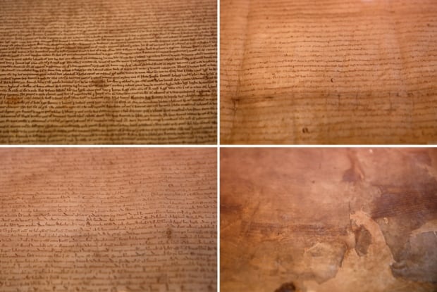 4 surviving 1215 Magna Cartas