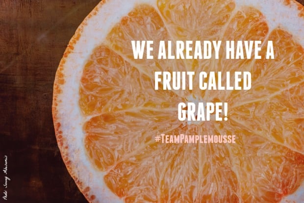 Grapefruit gripe