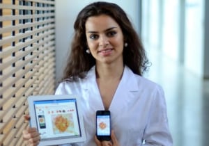 Maryam Sandeghi unveils Molescope skin cancer app
