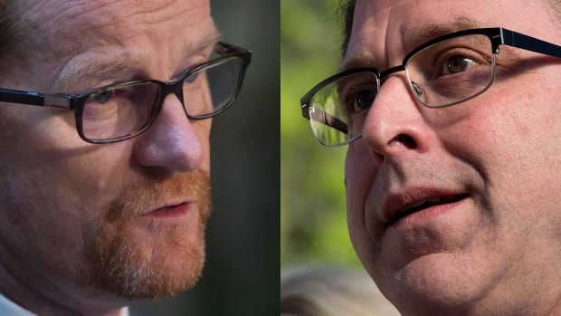 Terry Lake and Adrian Dix