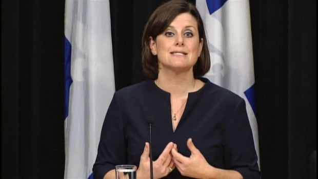 Quebec's Justice Minister Stéphanie Vallée